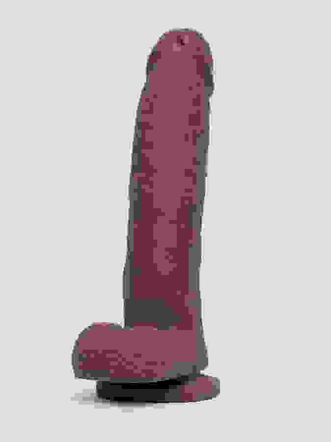 Lifelike Lover Ultra Realistic Ballsy Dildo 9.5 Inch, Flesh Brown, hi-res
